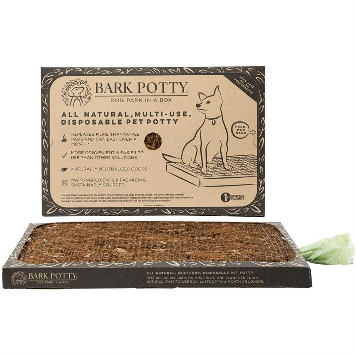 Natural Disposable Dog Potty Pad X301