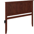 Queen Panel Headboard in Walnut Q7139