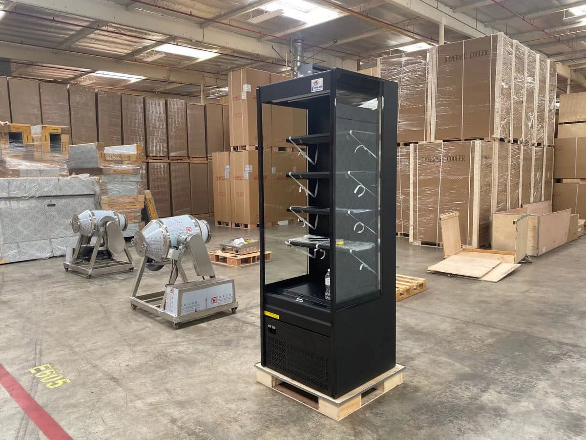Commercial Open Air Curtain Merchandiser Refrigerator W273590