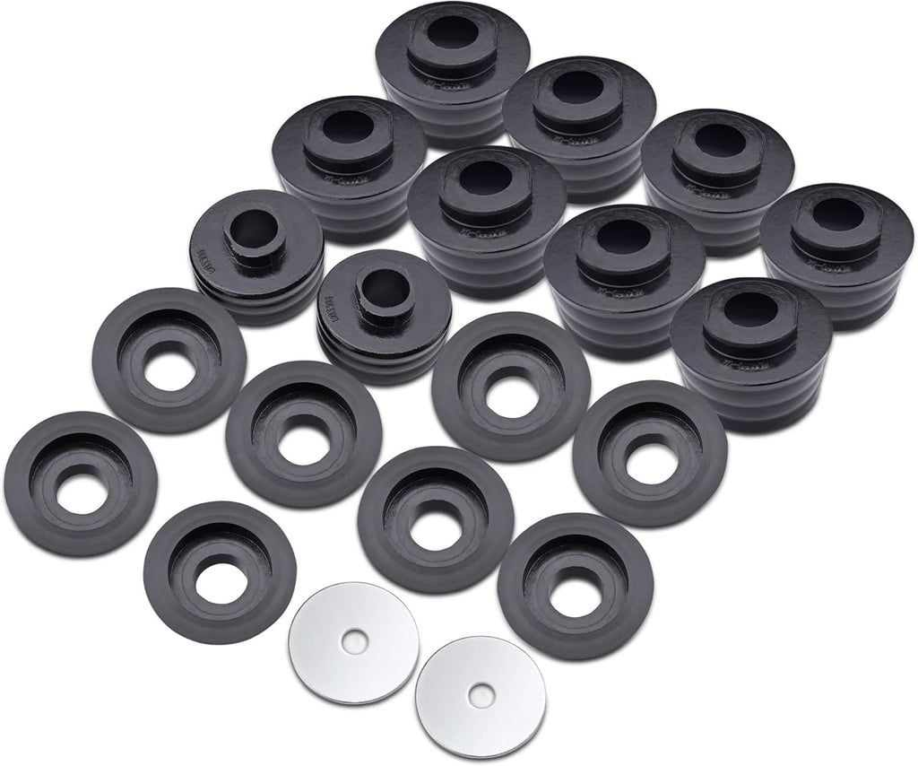 18pcs Polyurethane Body Mount Bushing Kit V79068