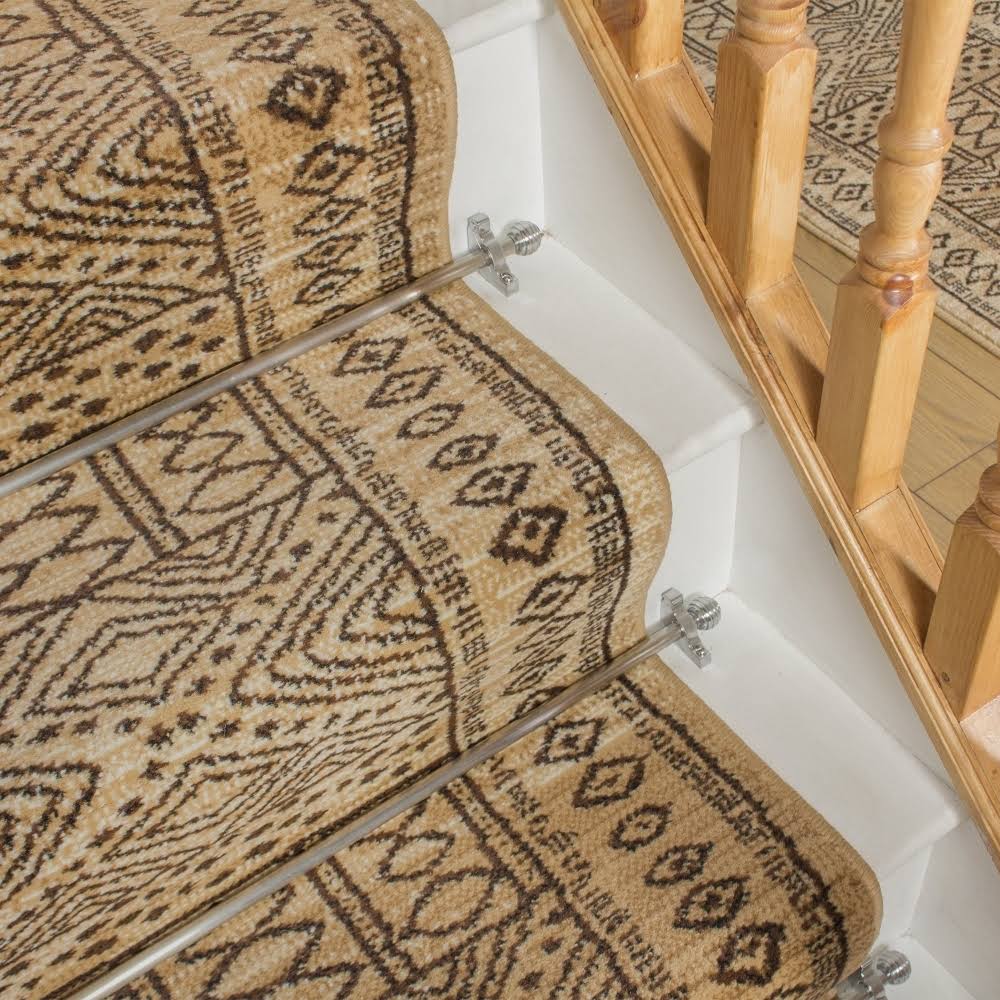 Afrikans Berber Stair Carpet Runner 17 foot F389