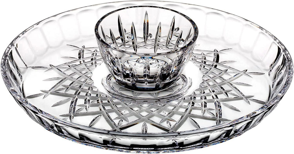 Clear Crystalline Chip & Dip Bowl Y732445