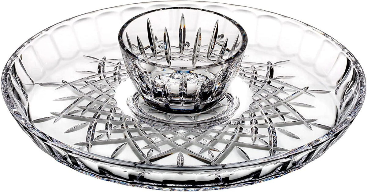 Clear Crystalline Chip & Dip Bowl Y732445