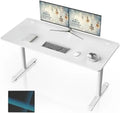 White 60 Inch Gaming Desk V915