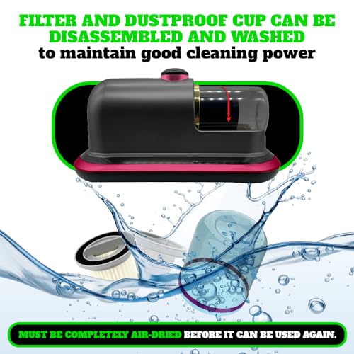 Cordless Mattress Vacuum Cleaner (Brilliant Red) H6031
