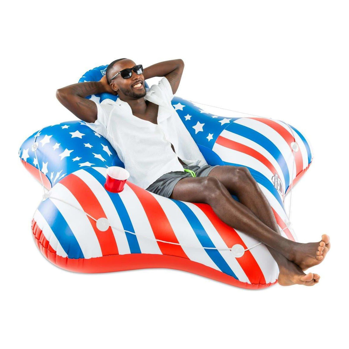 Inflatable Giant Patriotic Star Pool Float M123