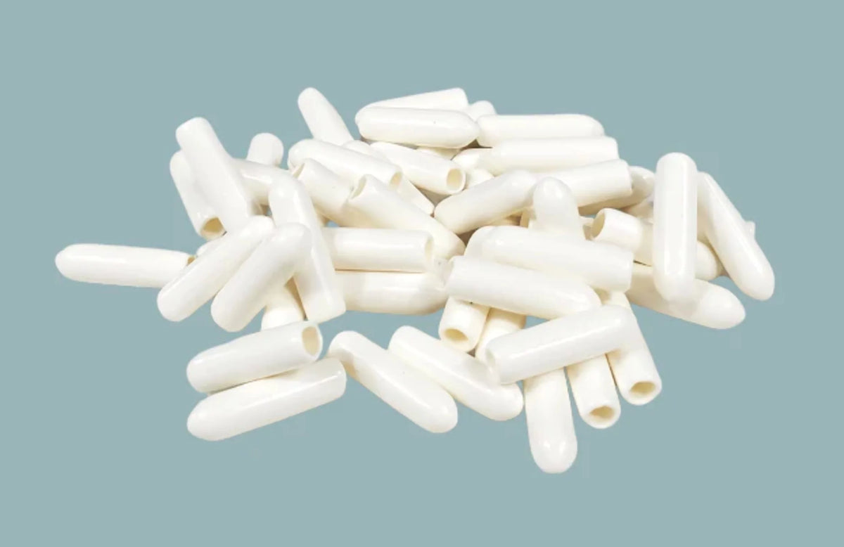 White Dishwasher Rack Repair Coating Kit with 80 Caps - 1/2 oz N329