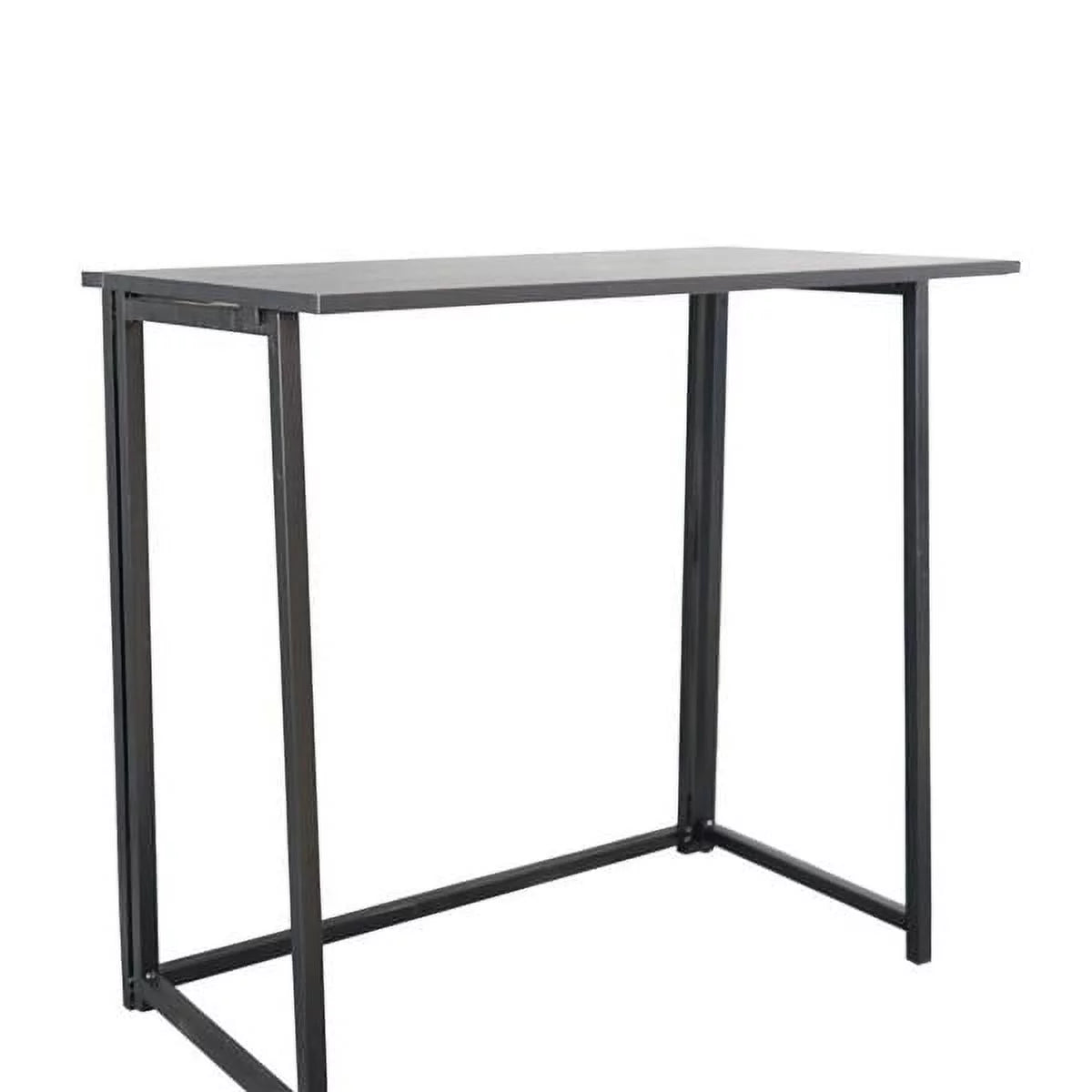Black Collapsible Computer Desk J572