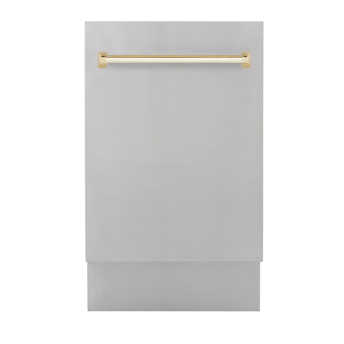 18 in. Stainless Steel Dishwasher with Gold Handle J106