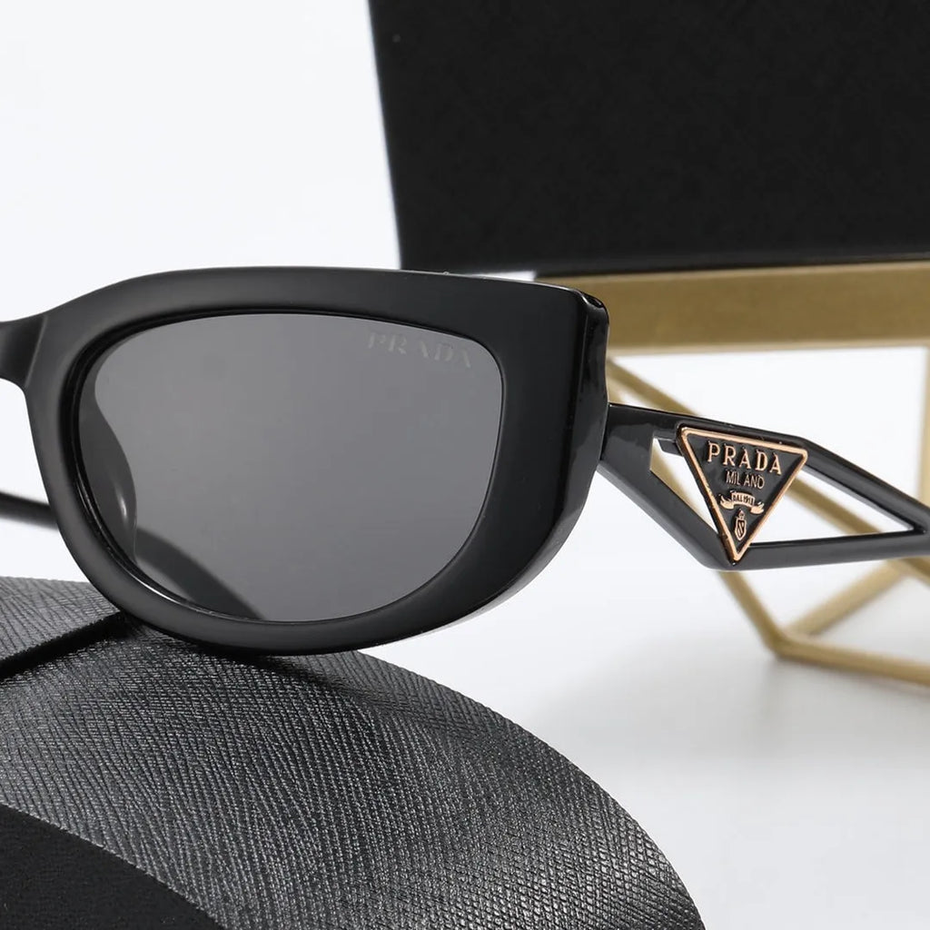 Letter Printing Polarizer Sunglasses Y537814