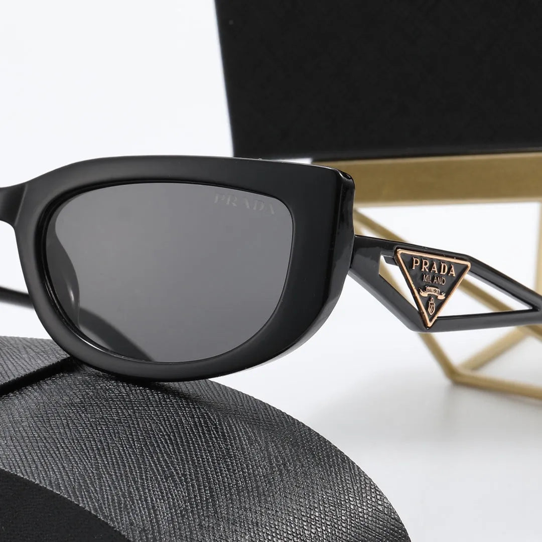 Letter Printing Polarizer Sunglasses Y537814