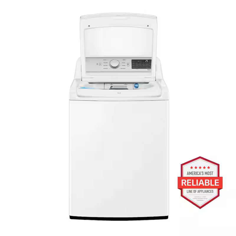 5.5 cu. ft. Smart Top Load Washer in White J8715