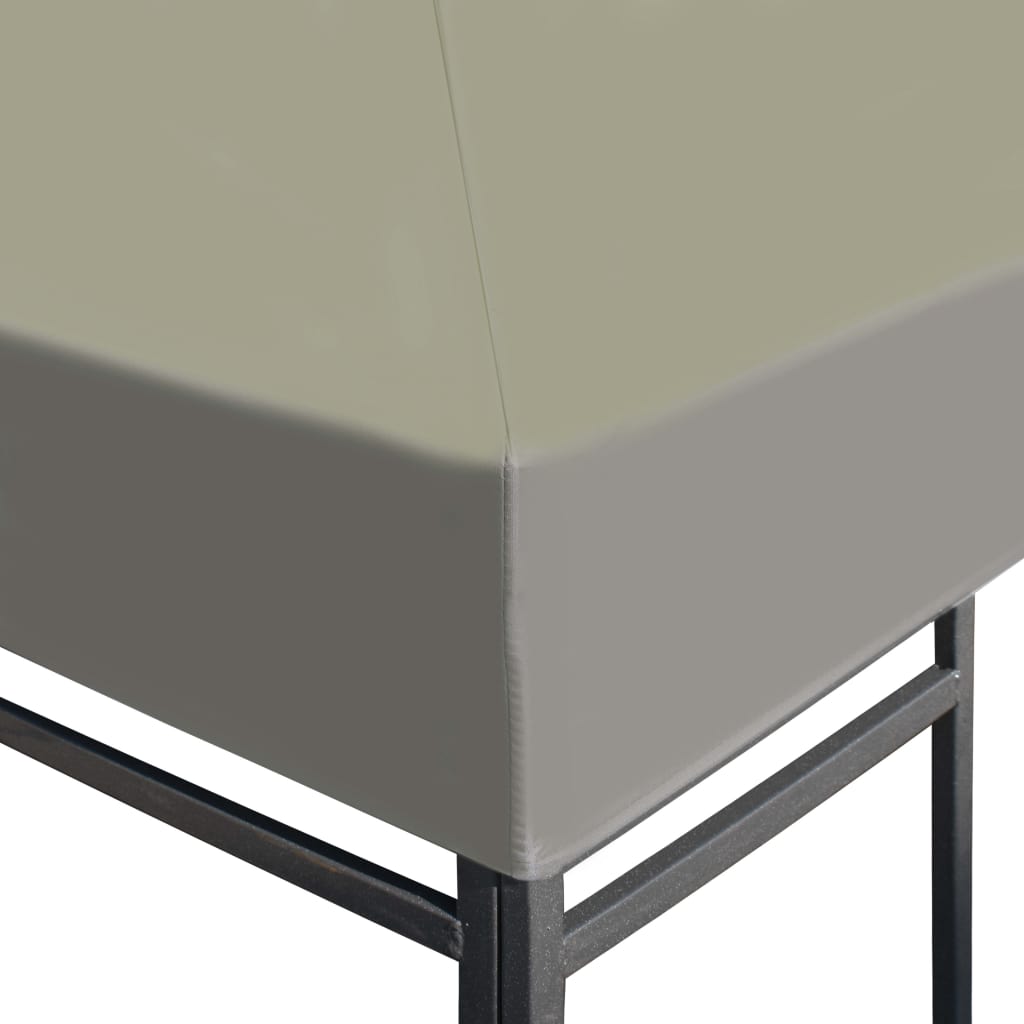 Beige 10 x 13 ft Waterproof Gazebo Replacement Canopy Cover V235