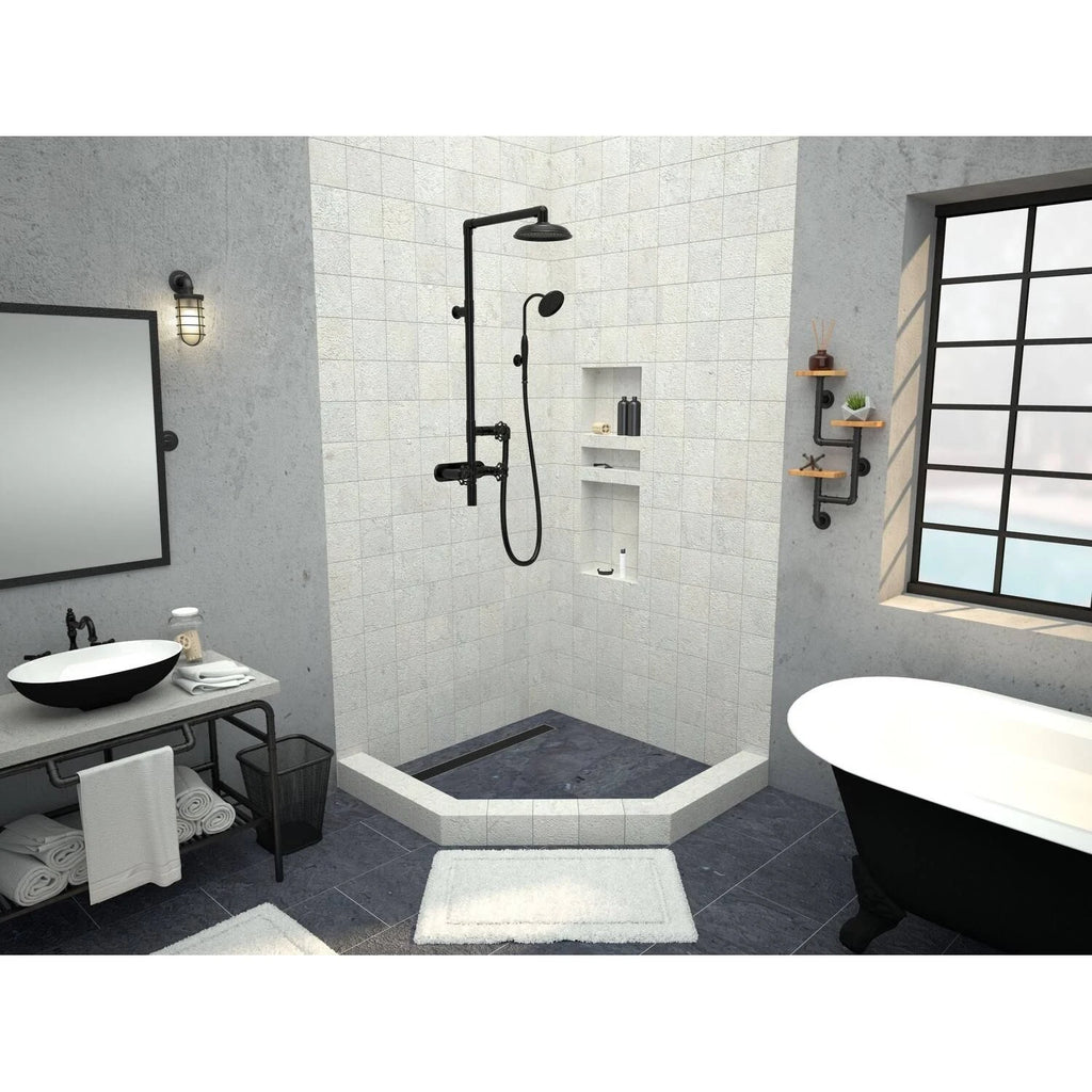 48x22 Neo-Angle Shower Base A85639