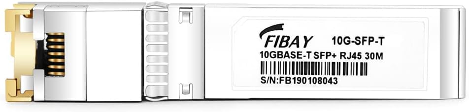 10G SFP+ RJ45 Copper Transceiver Module W3622