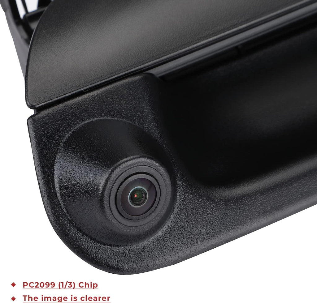 Backup Camera Compatible with 1997-2003 F150 1998-2007 F250 F350 F450 F550 Tailgate Handle Reverse Camera O137