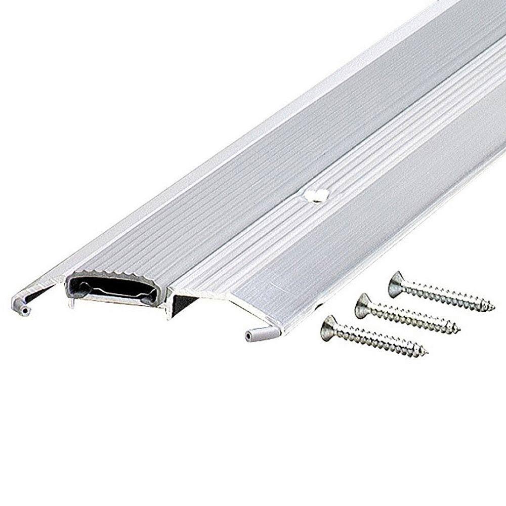 Aluminum Threshold with Vinyl Seal, Gray J280666