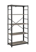 Grey Wash 4 Shelf Bookshelf F465