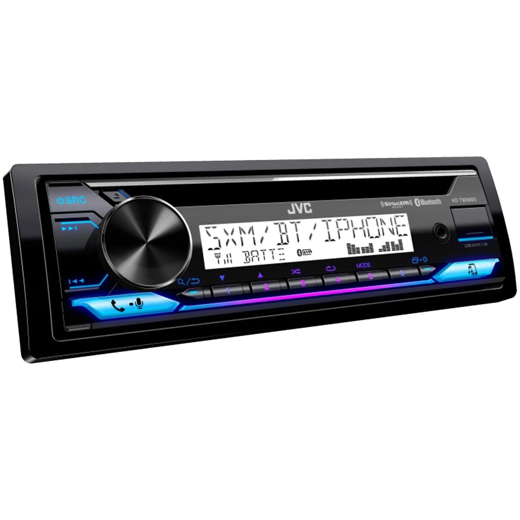 Single DIN Marine Bluetooth USB AM/FM Radio CD Player Stereo Receiver Q19715