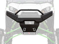 Wrinkle Black Steel Front Bumper with Tow Hooks N6609