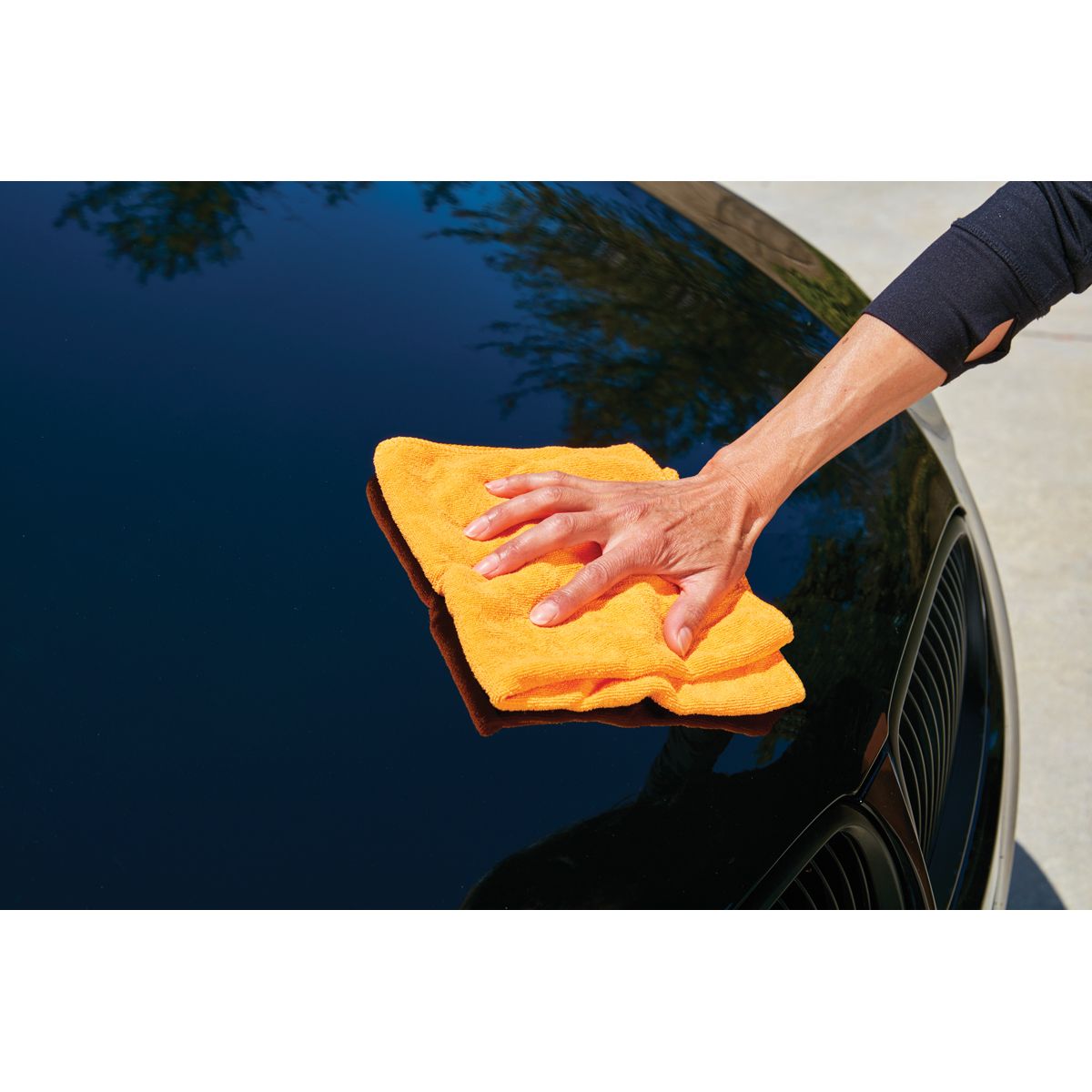 Microfiber Cleaning Cloths 12 in. x 12 in., 4-Pack H28237