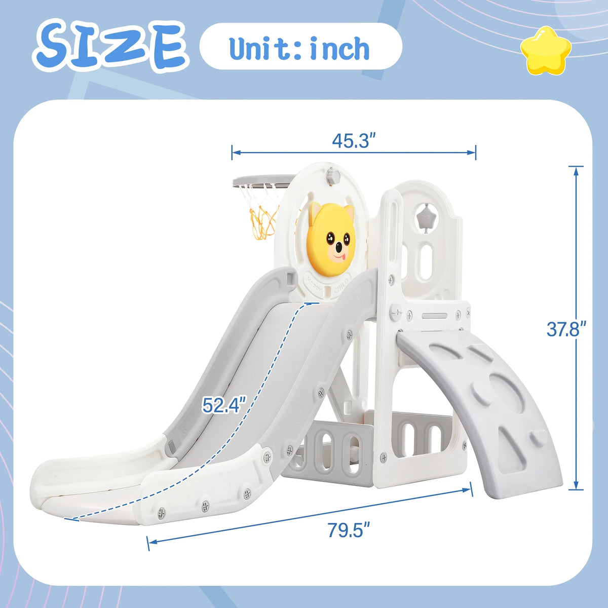 Toddler Climber and Slide Set L51735
