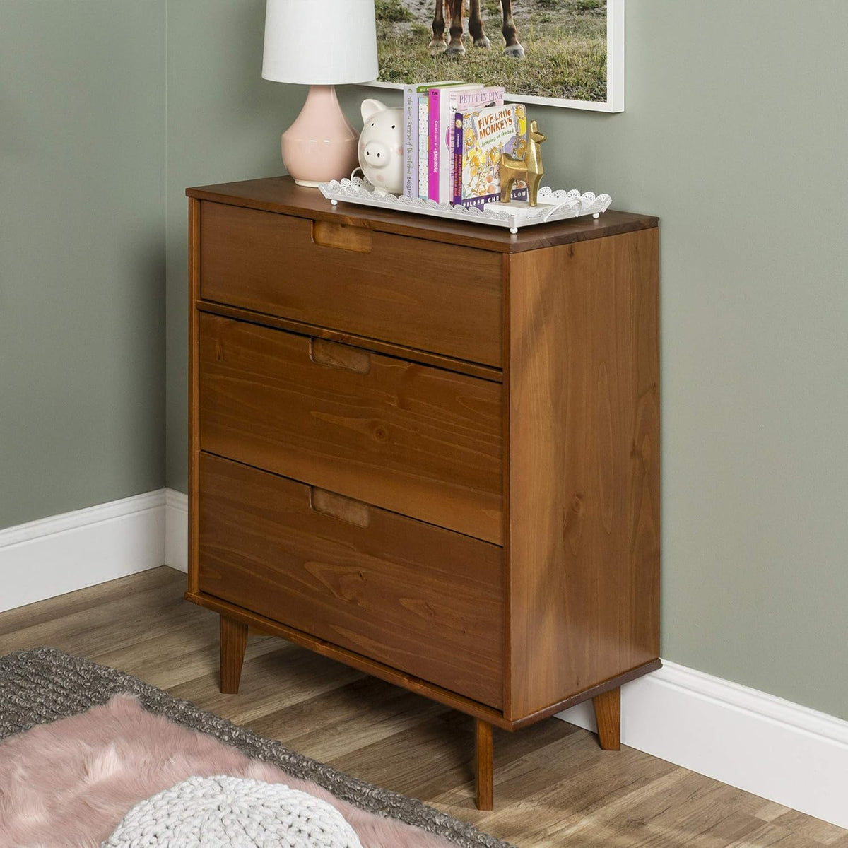 3 Drawer Wood Dresser Z641388