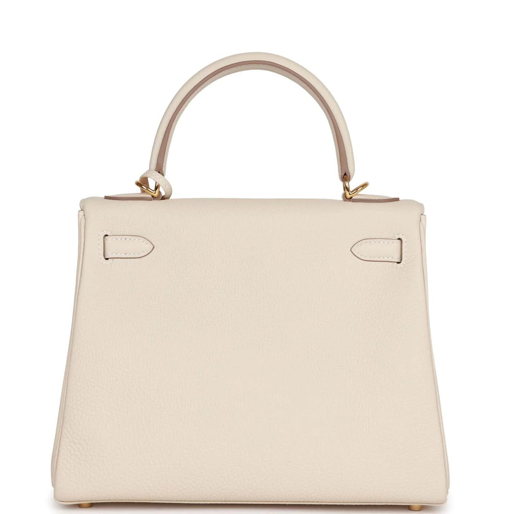 Craie Togo Leather Handbag O1340