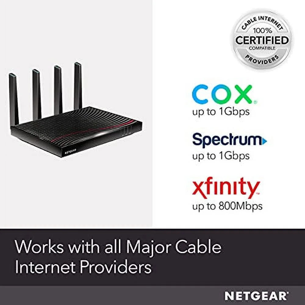 Cable Modem WiFi Router Combo AC3200 DOCSIS 3.1 K983