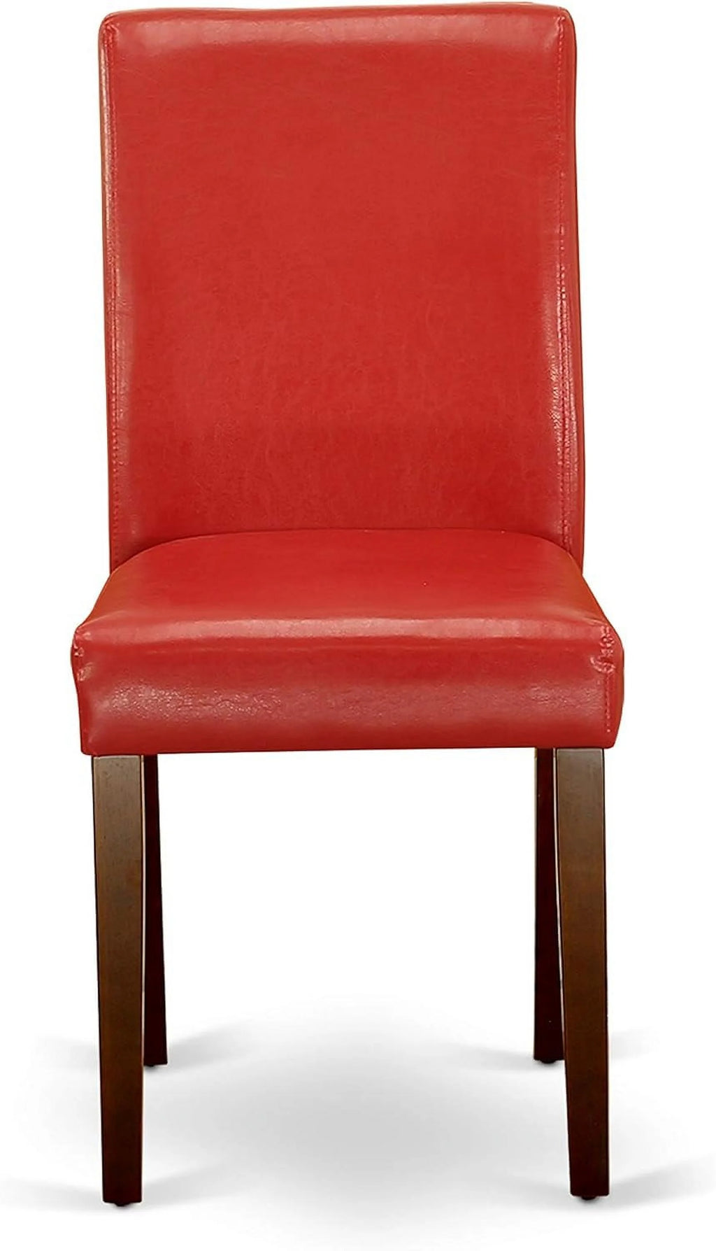 3 Piece Dinette Set with Round Table and 2 Faux Leather Chairs B6956