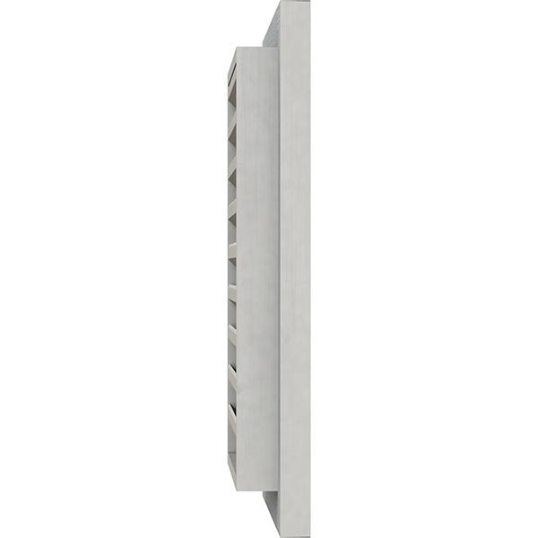 Primed Functional Rough Saw Vertical Gable Vent J75654
