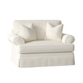 Big Chair and A Half Fabric Conversation Pearl H384