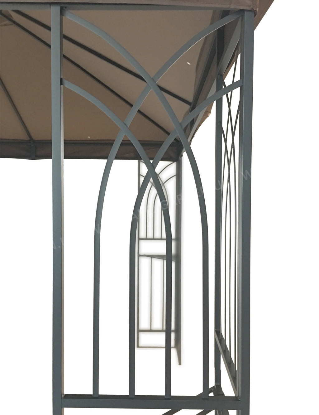 10' x 10' Gazebo with Mosquito Net and Corner Shelves U4555