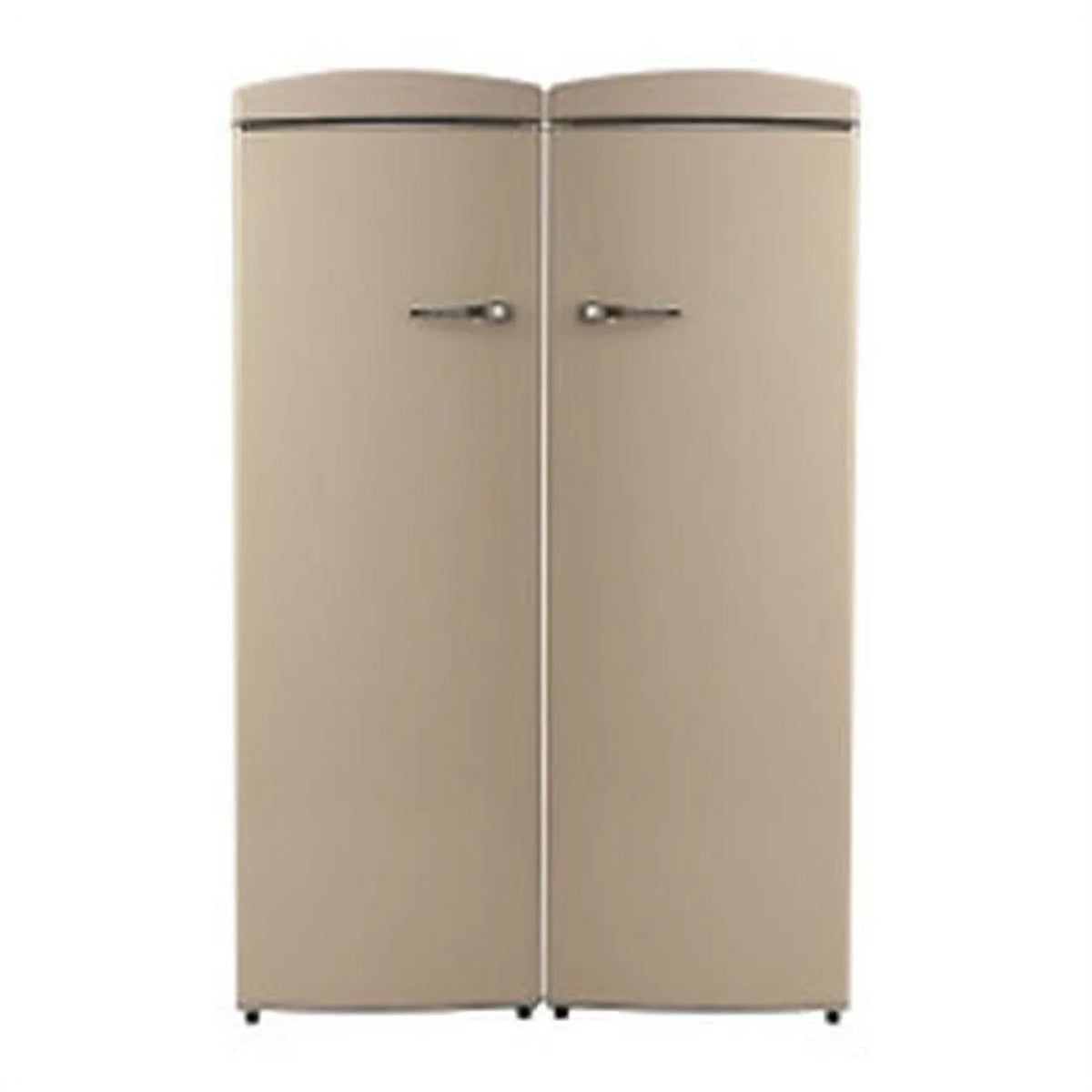 Cream Retro Refrigerator Freezer Set R54628