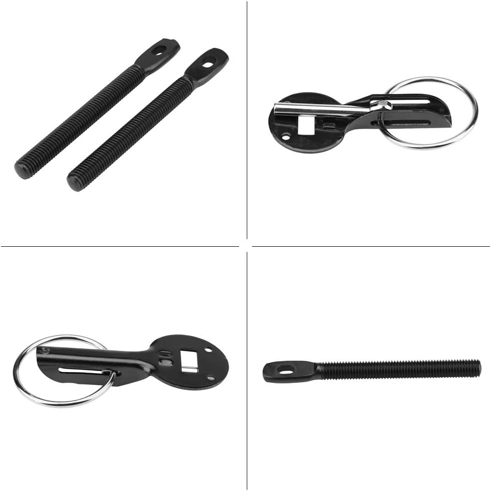 Universal Aluminum Hood Lock Pin Kit Pack of 2 X743