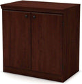 Small 2-Door Storage Cabinet in Royal Cherry Y9205