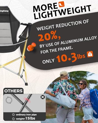 Oversized Folding Hammock Camping Chair with Cup Holder M4461