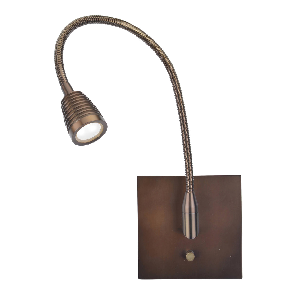 Bronze Gooseneck LED Wall Mount W214574