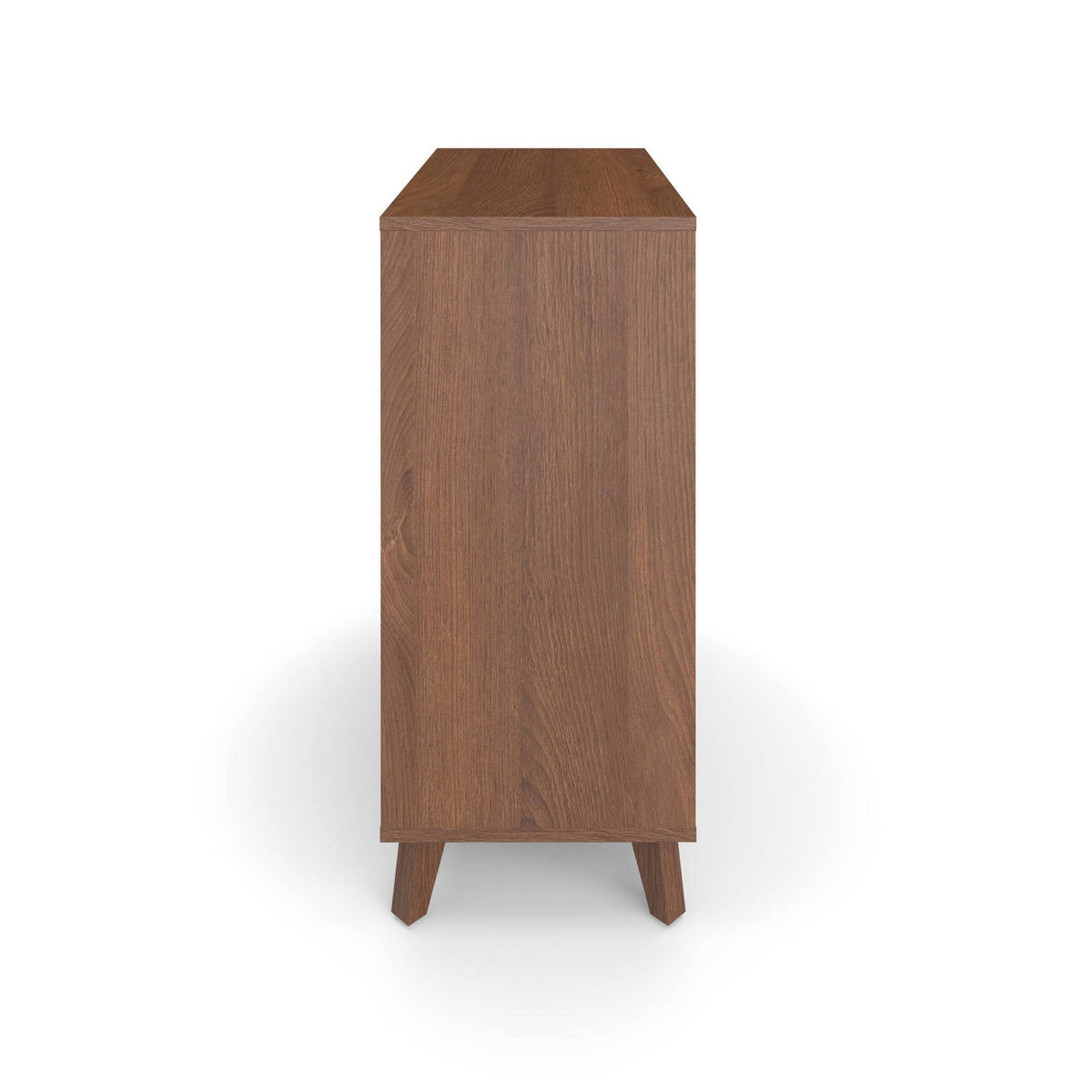 Light Walnut Modern Cube Bookcase K5489