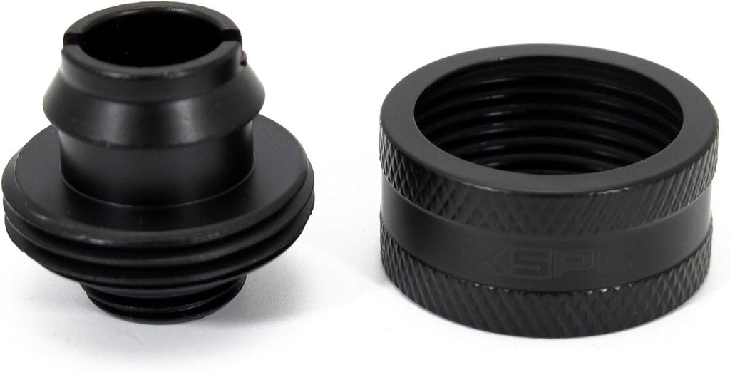 Matte Black Compression Fitting 6-Pack X364