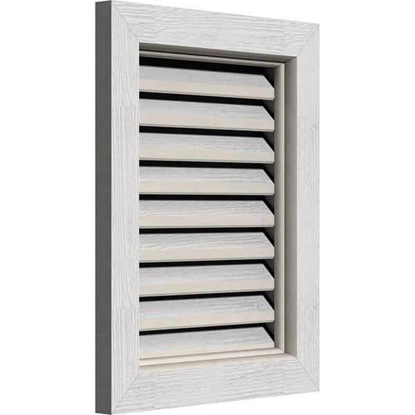 Primed Functional Rough Saw Vertical Gable Vent J75654