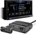 Digital Media Navigation Receiver with Windshield Mount Dashcam A472765