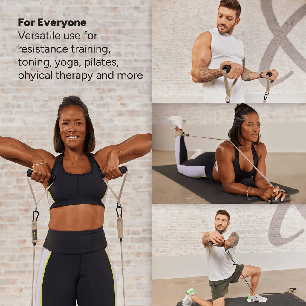 Resistance Bands with Handles, 5 Piece Band Set W6052