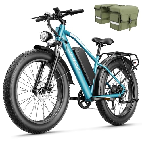 Electric Bike with 1500W Peak Motor, 48V 15Ah Battery, 26'' x 4'' Fat Tire R72195