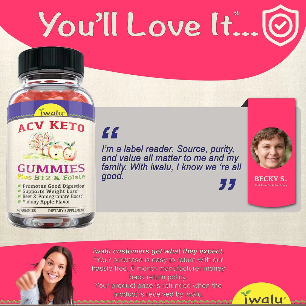 Keto ACV Gummies Digestive Supplement 60 CT V681