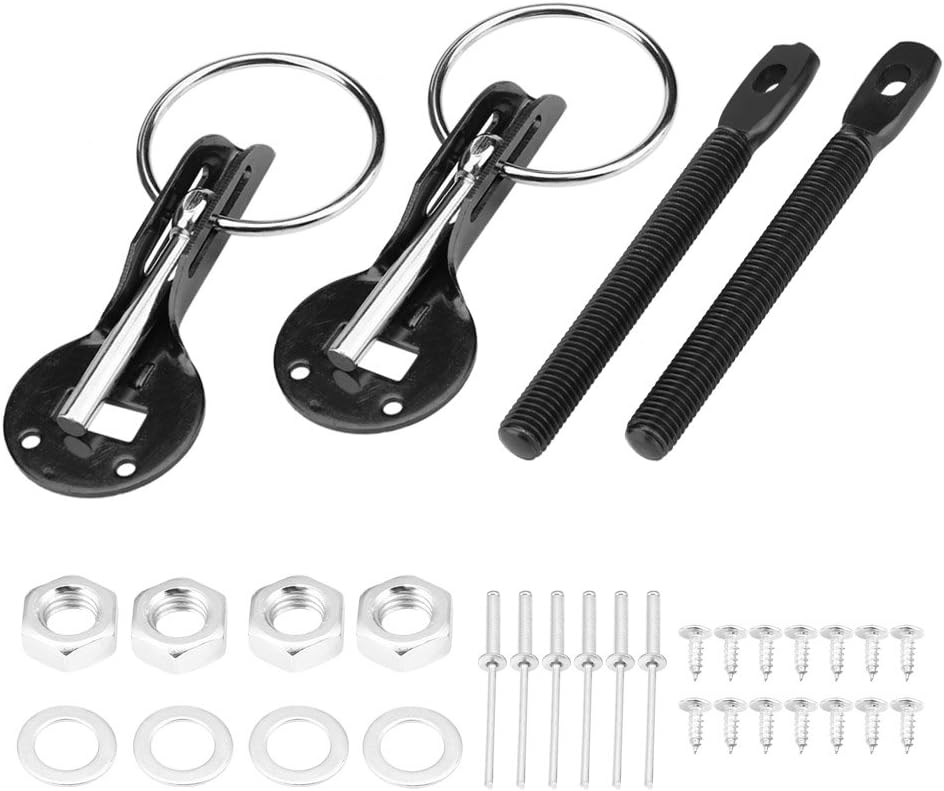 Universal Aluminum Hood Lock Pin Kit Pack of 2 X743