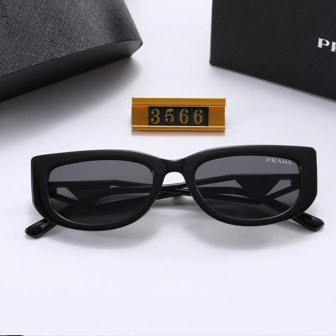 Letter Printing Polarizer Sunglasses Y537814
