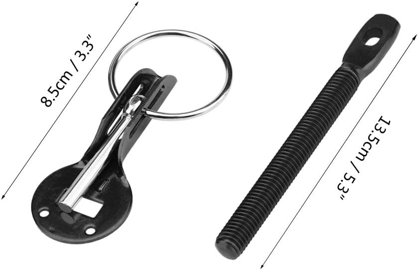 Universal Aluminum Hood Lock Pin Kit Pack of 2 X743