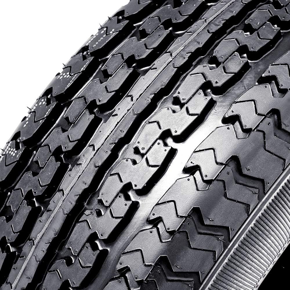 Set of 4 Radial Trailer Tires ST205/75R14 Load Range D 8PR Speed Rating M A53646