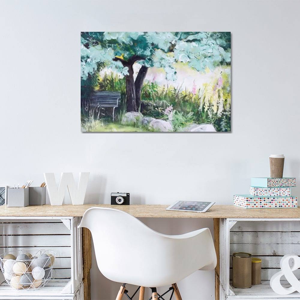 Spring Field Print Canvas Art H42543